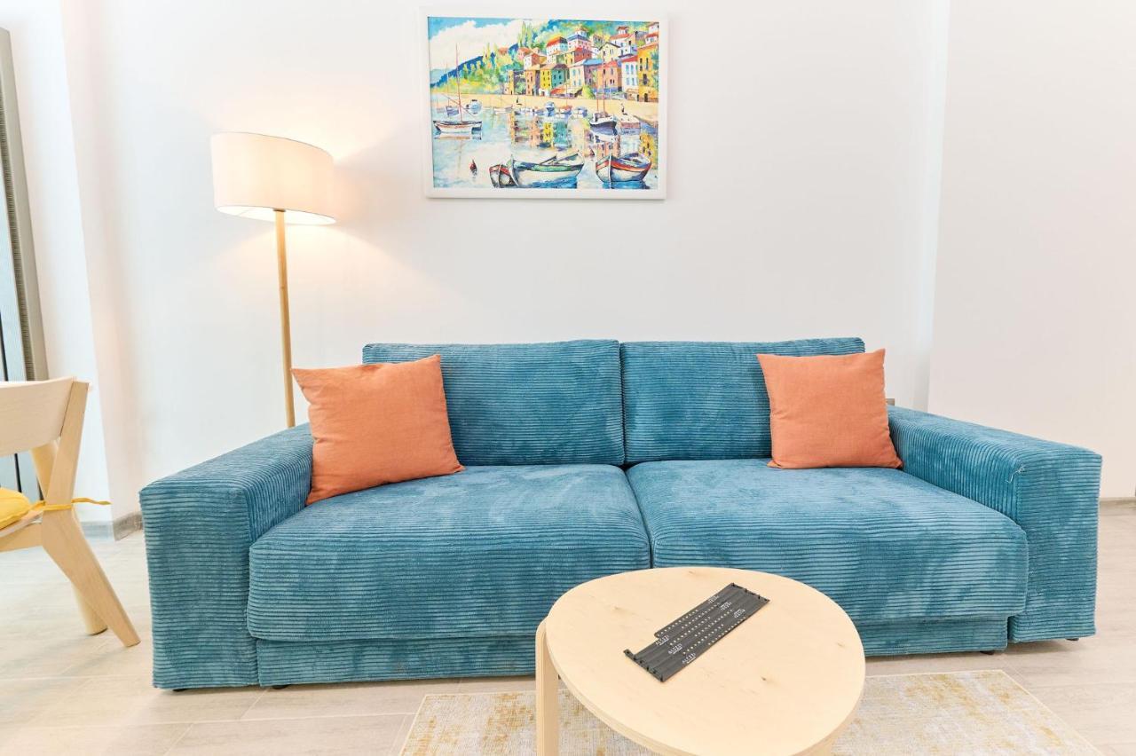 Blacksearama Apartment- Spa, Pools And Parking Mamaia Eksteriør bilde